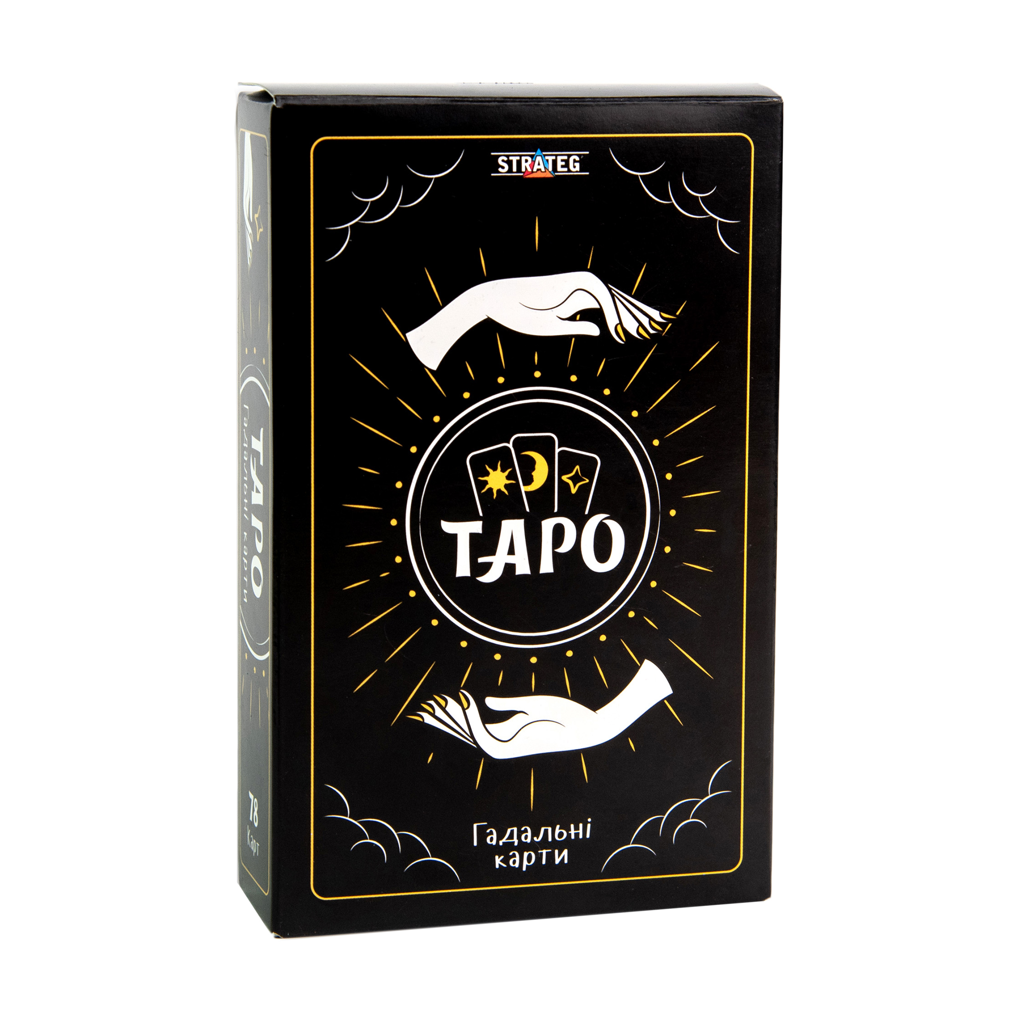 

Гадальні карти Strateg Таро, 12.8*8.1*2.9 см, від 18 років, 78 шт (30483)