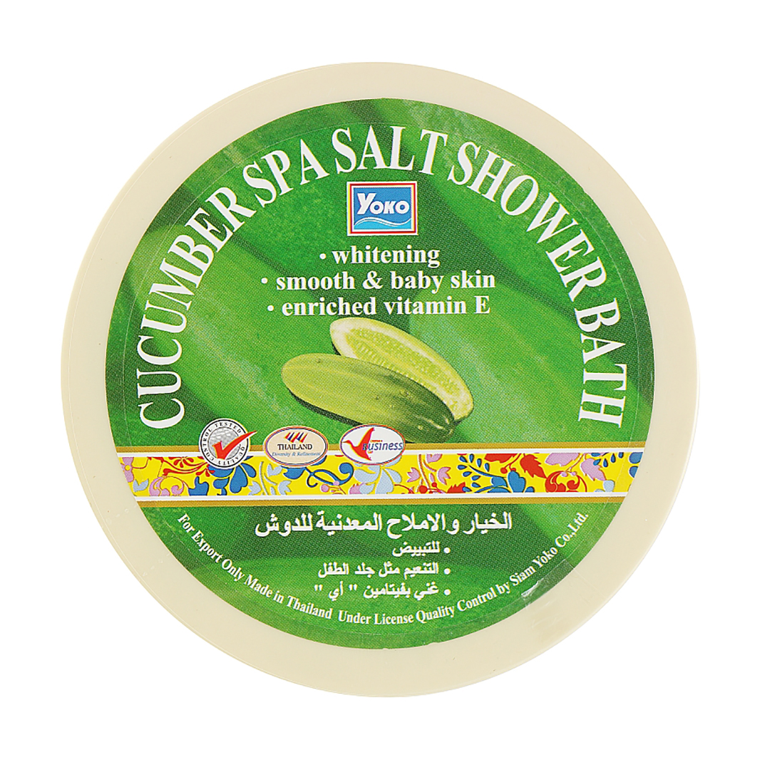 

Уцінка! Скраб-сіль для душу Yoko Cucumber Spa Salt Shower Bath, 250 г