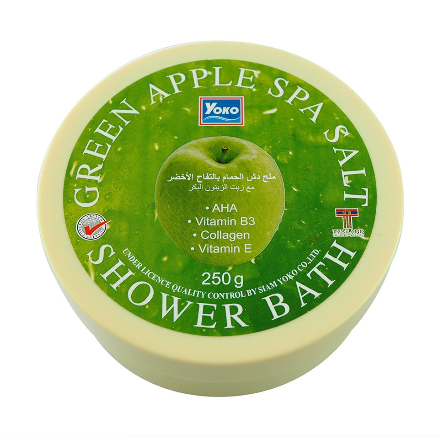 

Уцінка! Скраб-сіль для душу Yoko Green Apple Spa Salt Shower Bath, 250 г