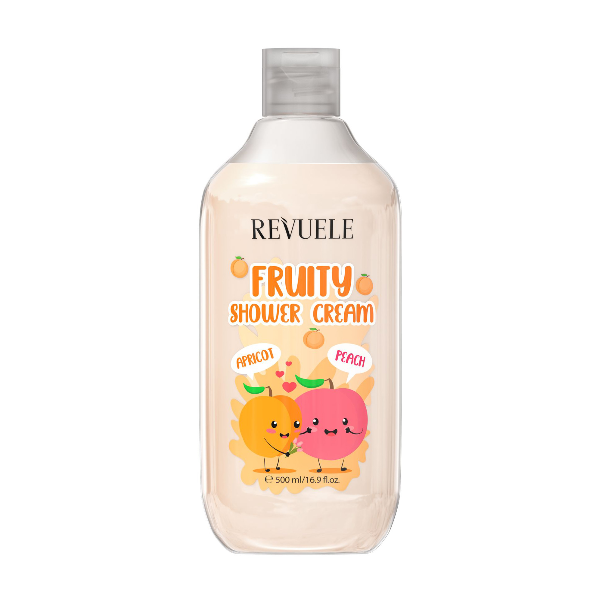 

Уцінка! Крем для душу Revuele Fruity Shower Cream Apricot and Peach Абрикос та персик, 500 мл
