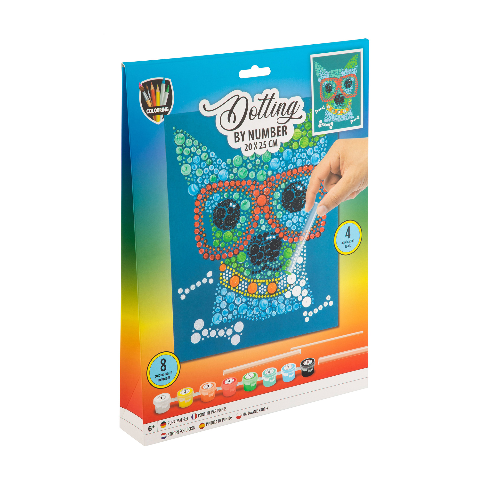 

Картина за номерами Grafix Собака, 20*25 см, від 6 років (6337643)