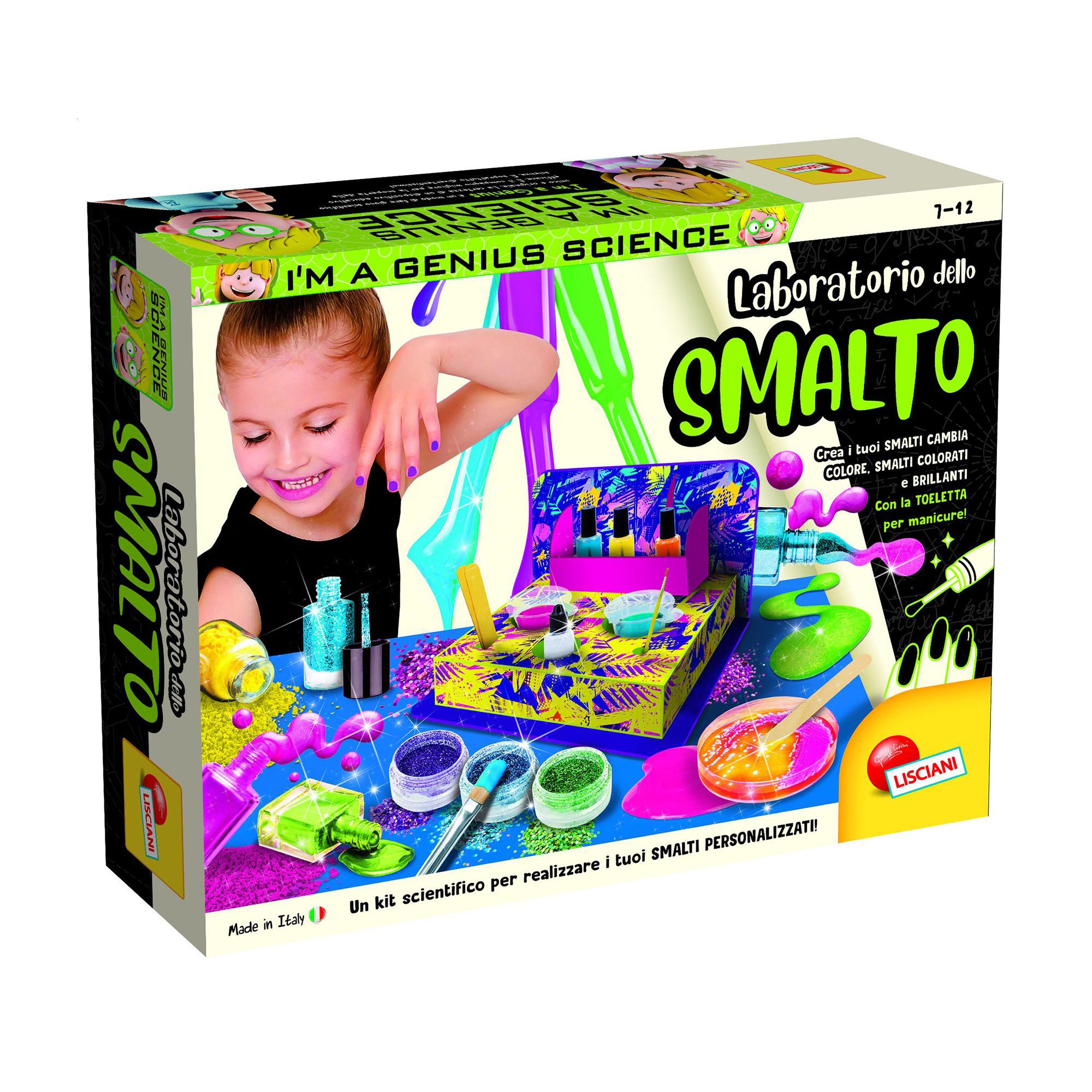 

Дитячий ігровий набір LISCIANI I'm A Genius Лабораторія емалі, від 7 років, 34*28*8 см (6337487)