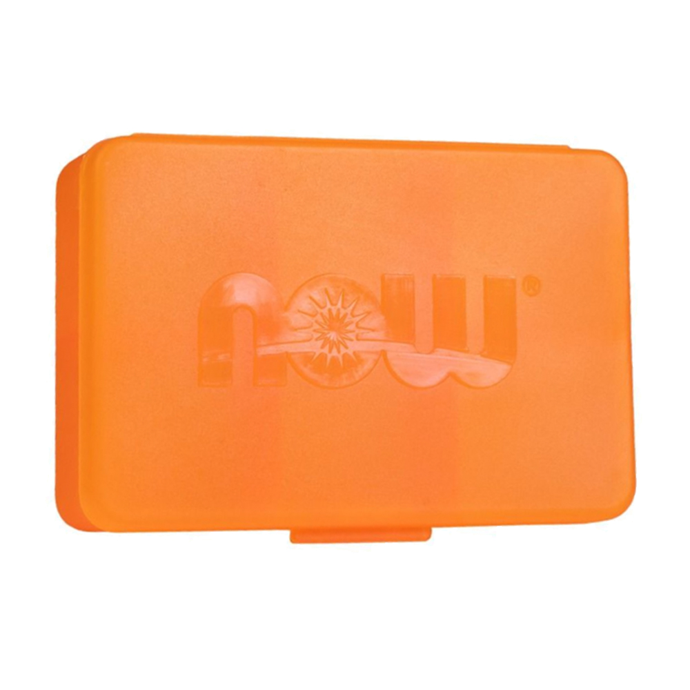 

Таблетниця NOW Foods Pillbox Orange