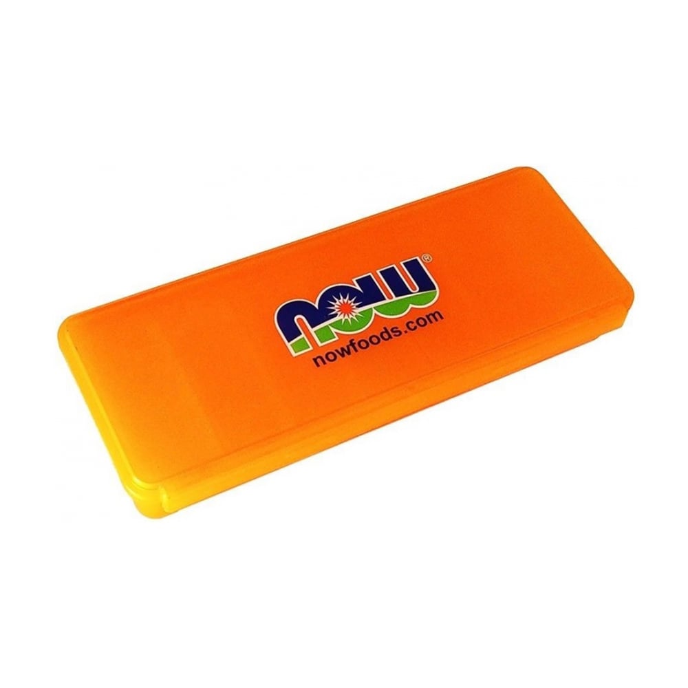 

Органайзер для таблеток NOW Foods 7 Day Pill Case, 7 секцій, 16.5*6.5*3 см