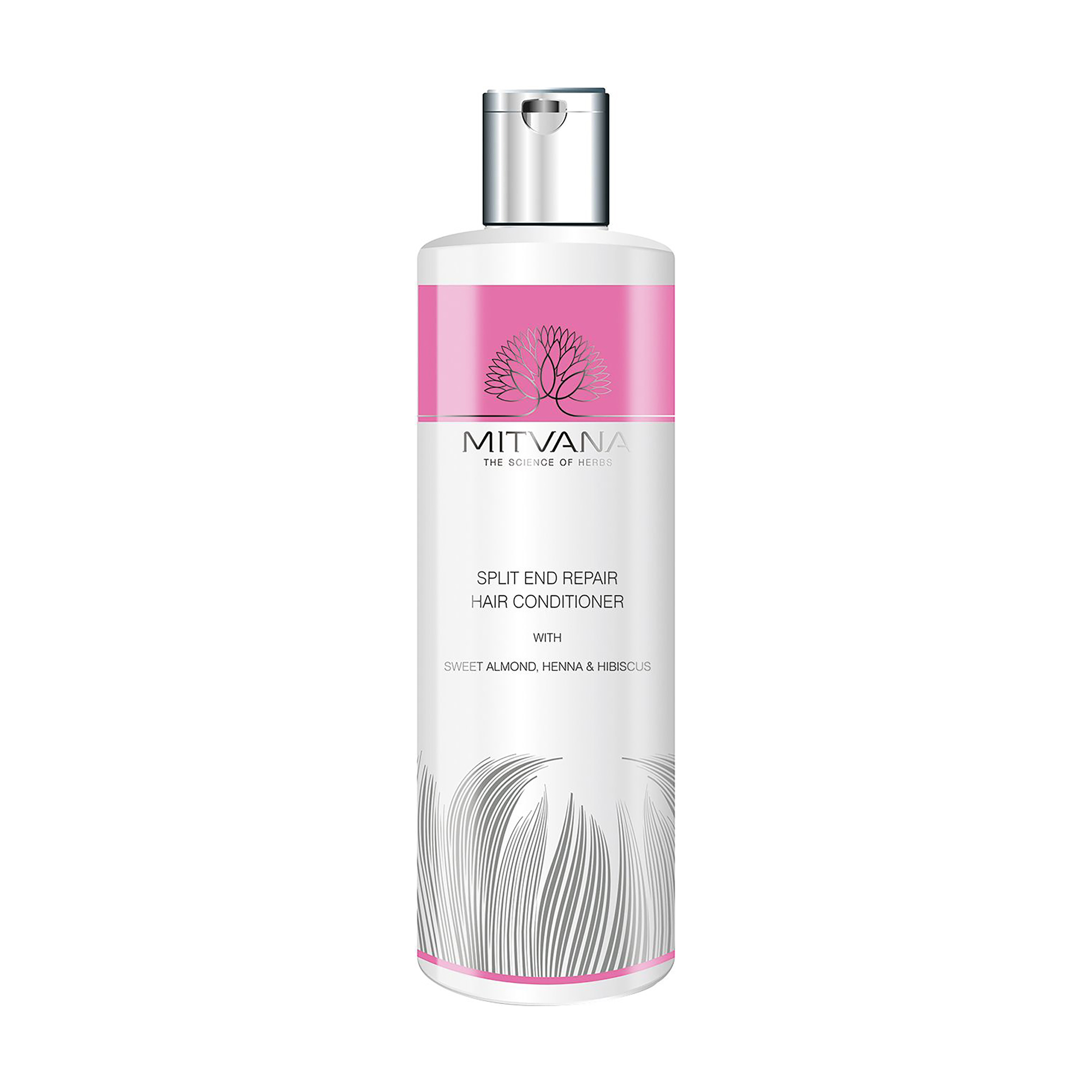 

Уцінка! Кондиціонер для волосся Mitvana Split End Repair Hair Conditioner проти посічених кінчиків, зі солодкий мигдаль, хна та гібіскус, 200 мл