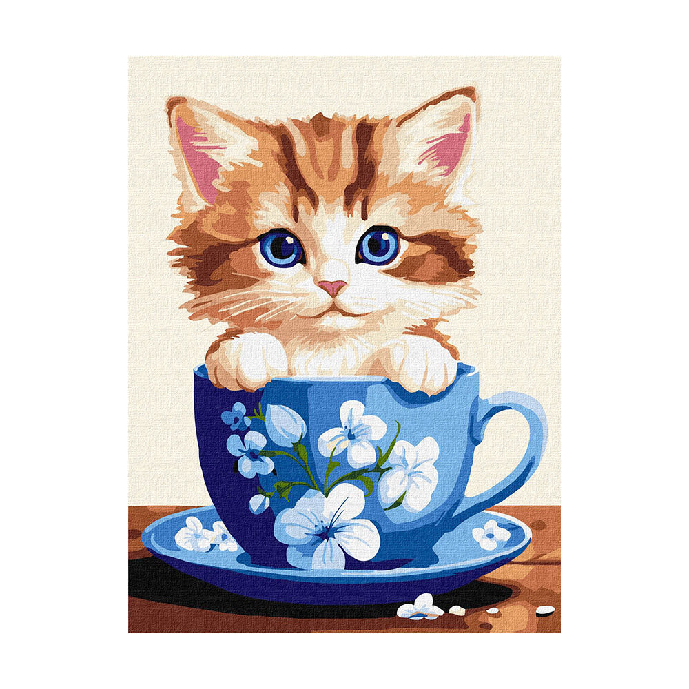 

Картина за номерами Ideyka Бешкетне кошеня, 30*40 см (KHO6544)