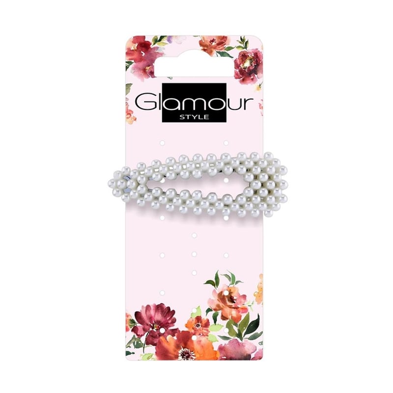 

Заколка для волосся Inter-Vion Glamour з перлами, 1 шт