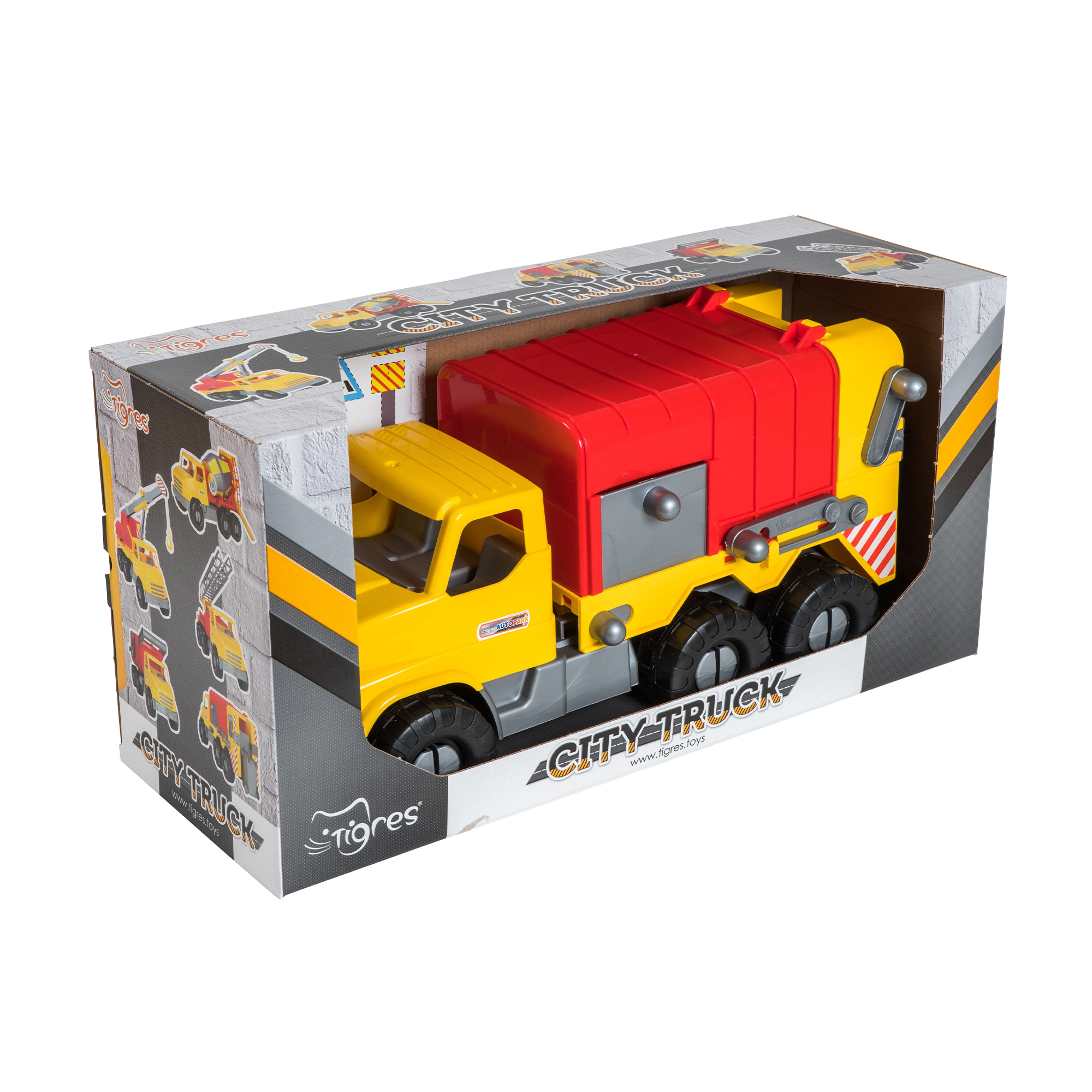 

Дитяча машинка Tigres City Truck Сміттєвоз, від 3 років, 48 см (39369)