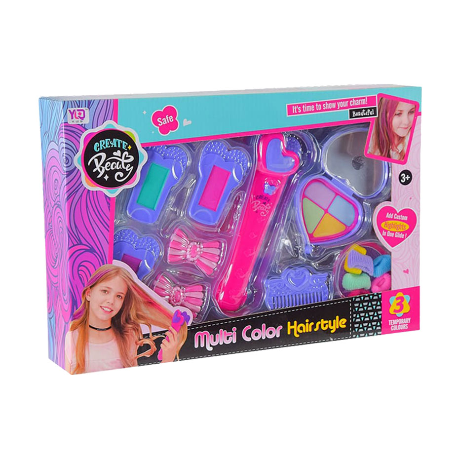 

Дитячий набір стиліста Shantou Jinxing Multi Color Hair Style, у коробці, від 3 років, 36*7*24 см (016)