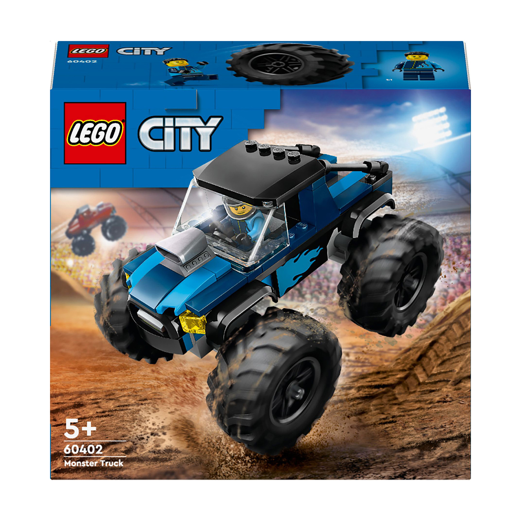 

Конструктор LEGO City Monster Truck 148 деталей, від 5 років (604020)