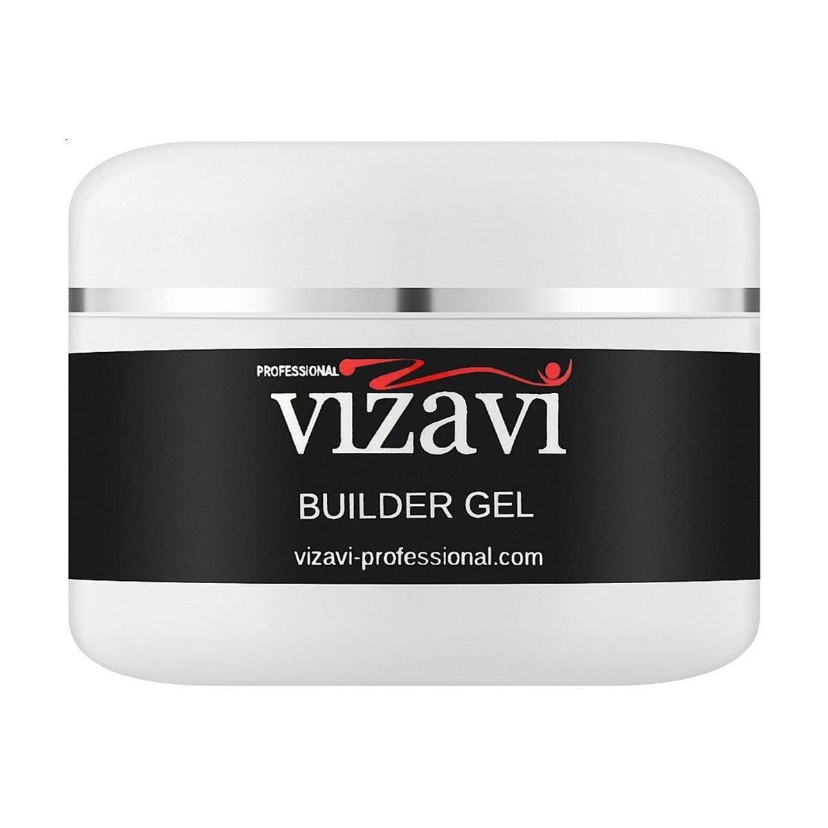 

Моделювальний гель для нарощування нігтів Vizavi Professional Builder Gel, AG-013 молочний з шимером, 15 мл