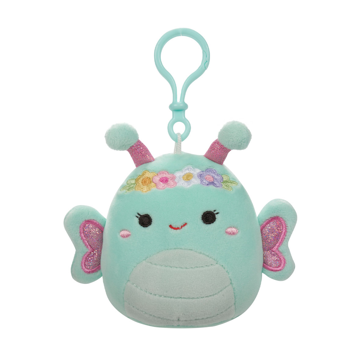 

М'яка іграшка на кліпсі Squishmallows Метелик Рейна, від 3 років, 9 см (SQCP00181)