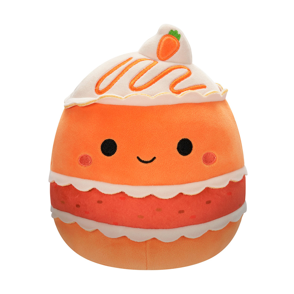 

М'яка іграшка Squishmallows Морквяний тортик, від 3 років, 19 см (SQER00835)