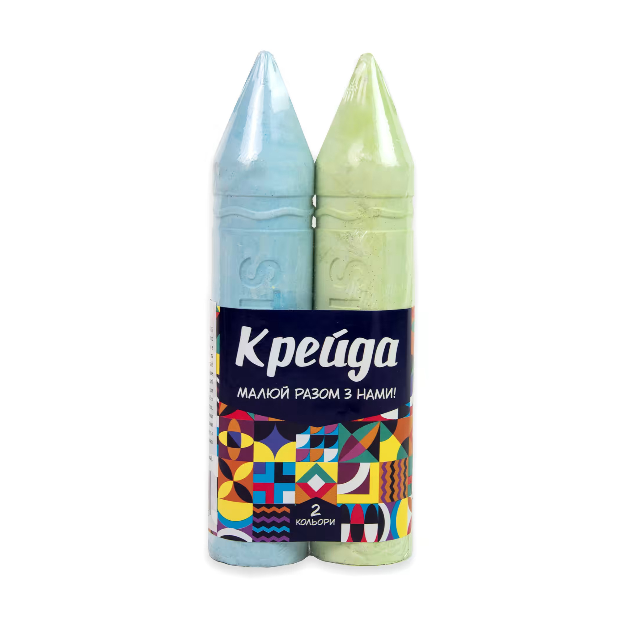 

Крейда для малювання на асфальті Strateg Малюй разом з нами!, від 3 років, 2 шт (50125)