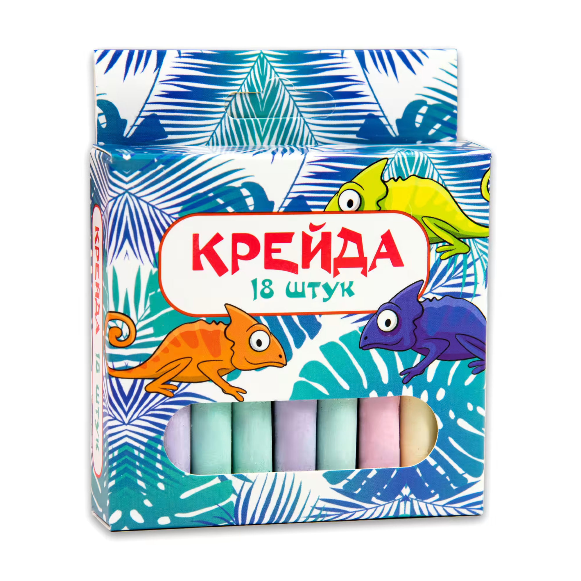 

Крейда для малювання на асфальті Strateg Маленька кругла, від 3 років, 18 шт (50107)