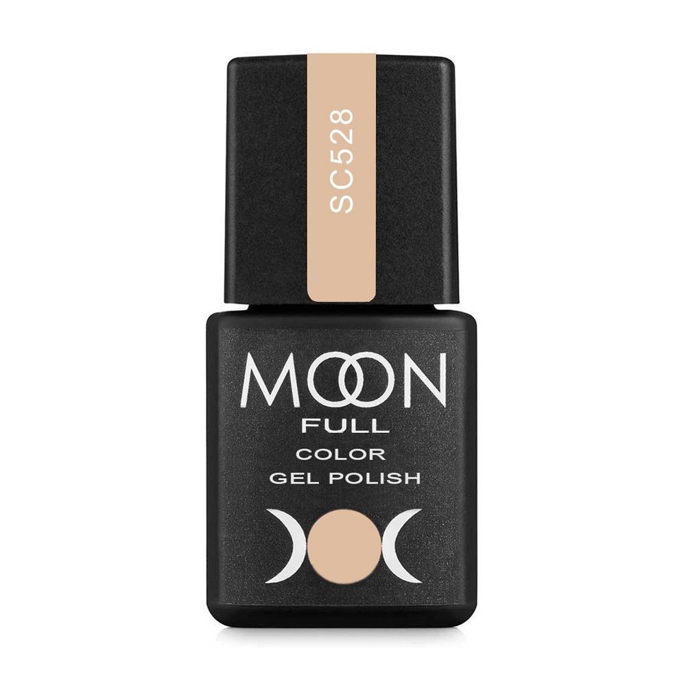 

Уцінка! Гель-лак для нігтів Moon Full Color Gel Polish SC 528 Латте, 8 мл