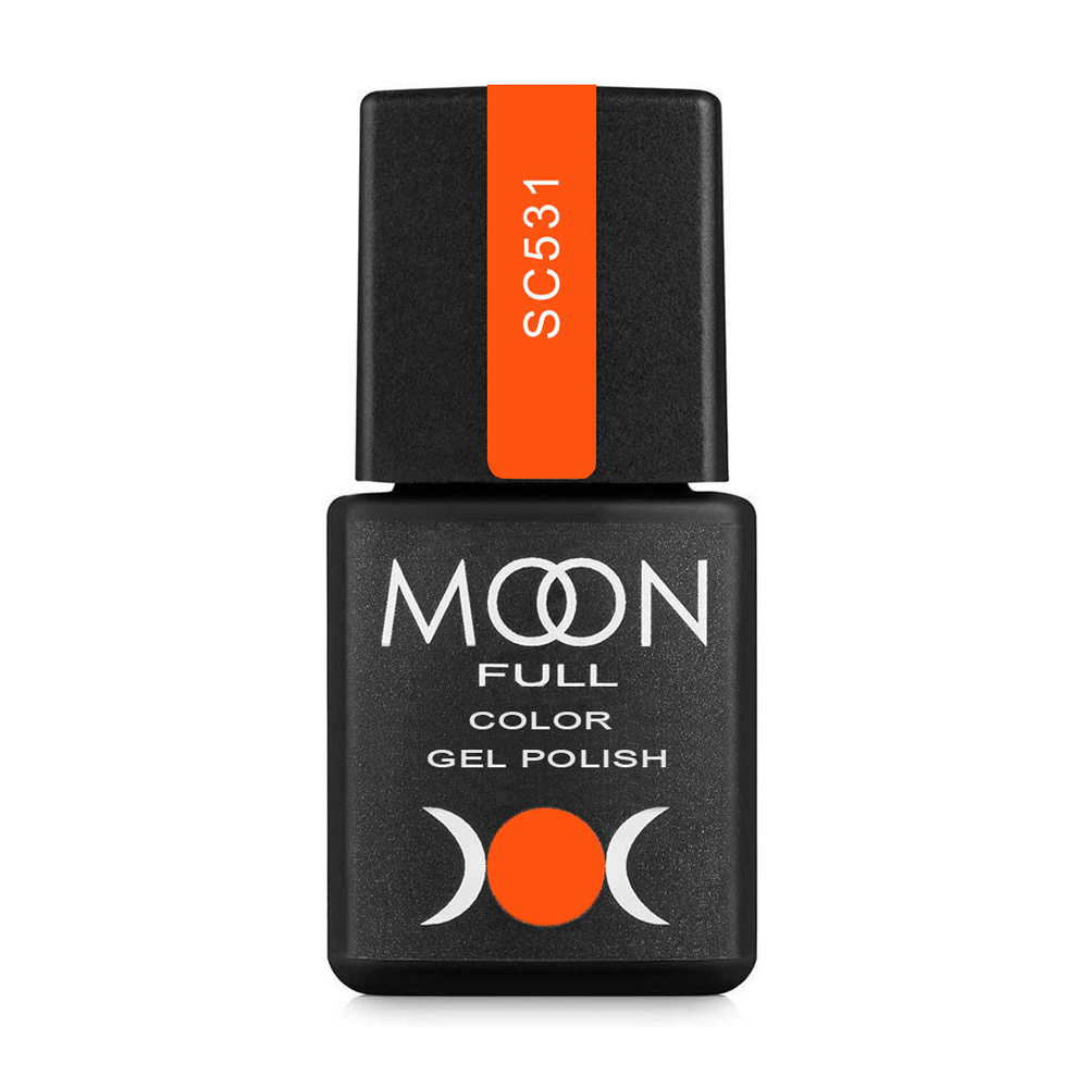 

Уцінка! Гель-лак для нігтів Moon Full Color Gel Polish SC 531 Жовтогорячий, 8 мл
