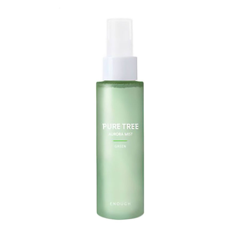 

Заспокійливий міст для обличчя Enough Pure Tree Aurora Mist Green, 80 мл
