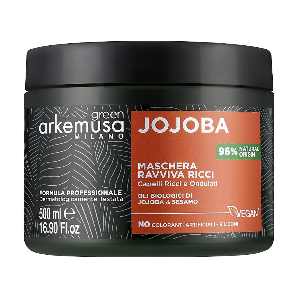 

Уцінка! Маска Arkemusa Green Jojoba Hair Mask для кучерявого та хвилястого волосся, з екстрактом жожоба, 500 мл