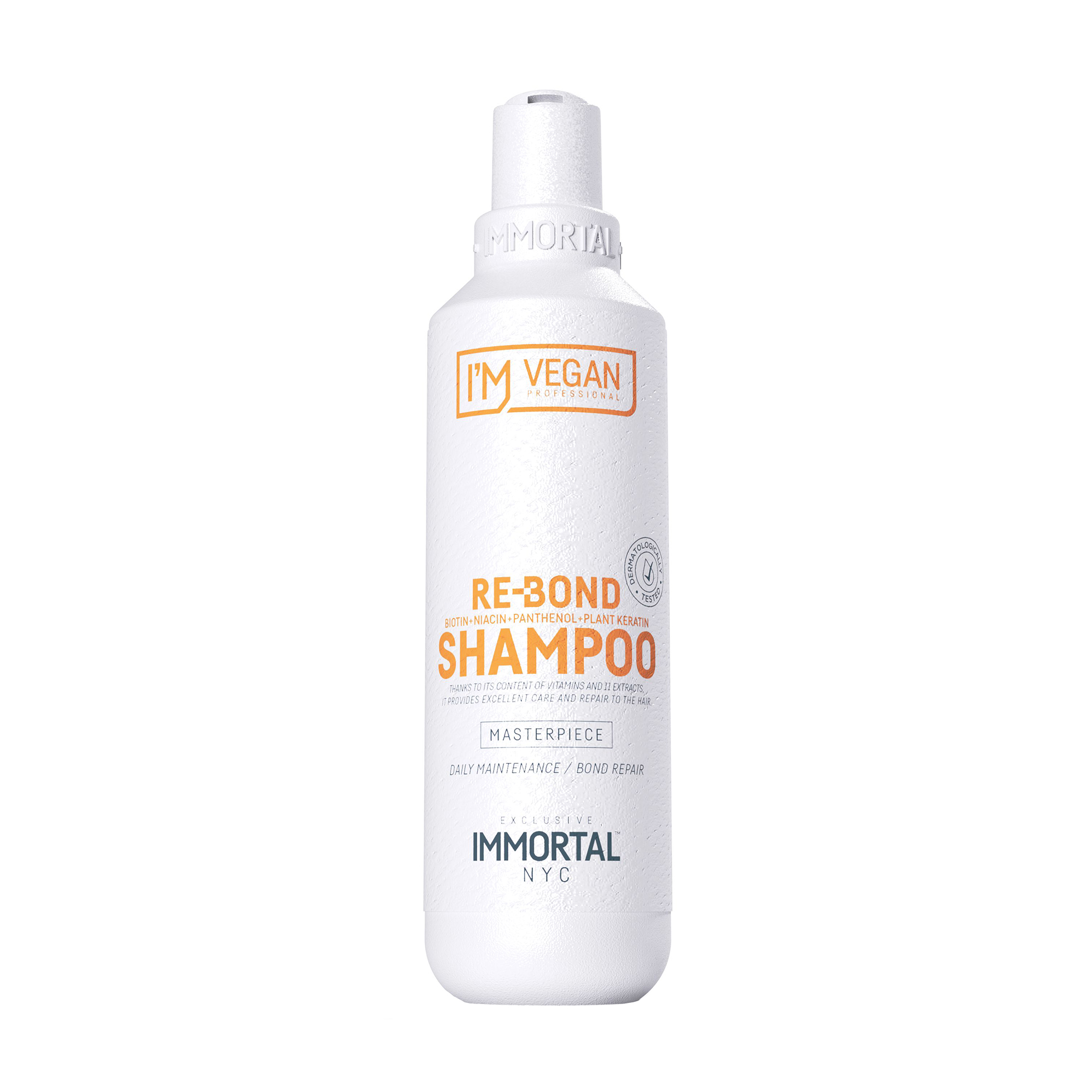 

Уцінка! Шампунь Immortal NYC I'm Vegan Re-Bond Shampoo для глибокого відновлення пошкодженого волосся, 250 мл