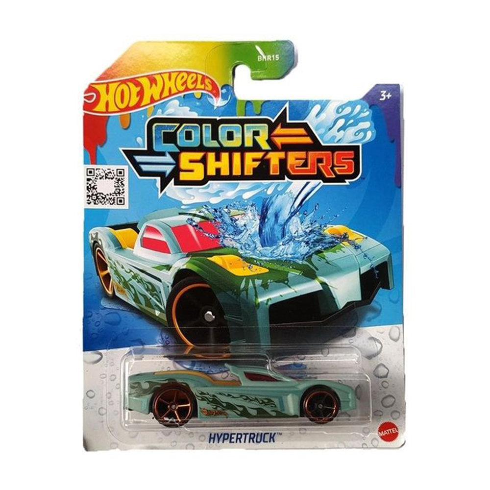 

Машинка Hot Wheels Hypertruck Зміни колір, зелений, від 3 років (BHR15)