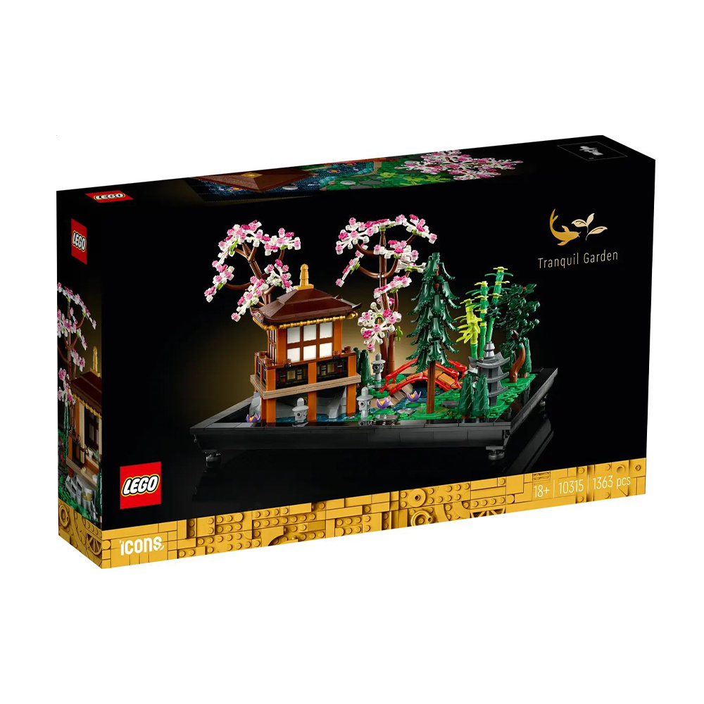 

Конструктор LEGO Icons Тихий сад, 1363 деталі, від 18 років (10315)