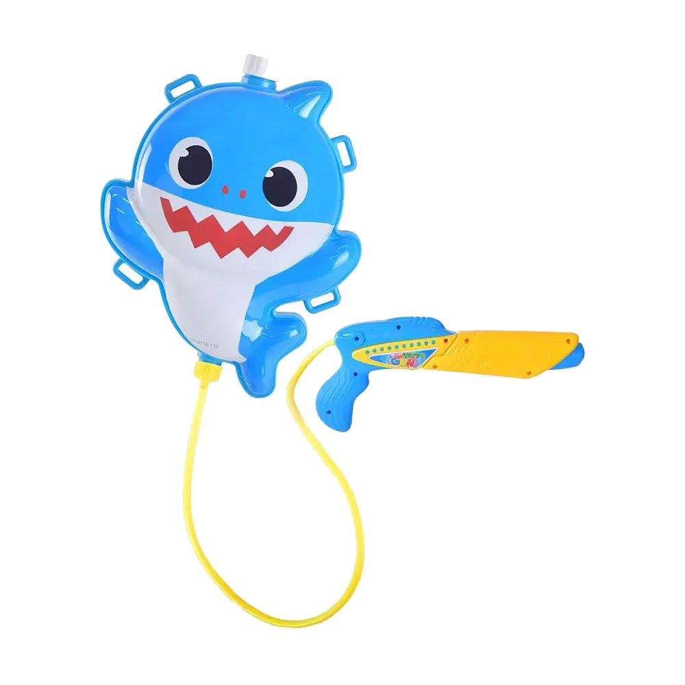 

Водний пістолет-рюкзак з балоном Shantou Jinxing Kimi Акула, синьо-жовтий, від 3 років, 27.5*22 см (8113-132)