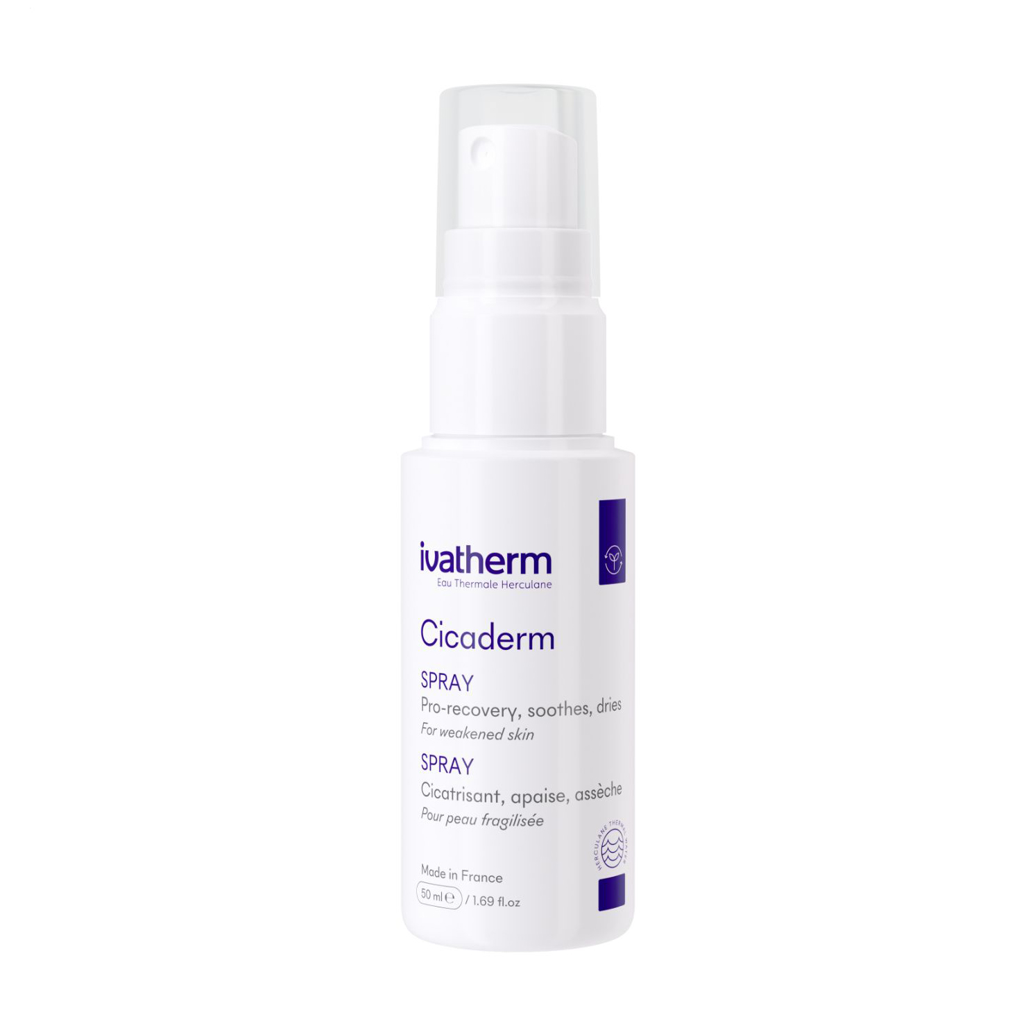 

Відновлювальний спрей для обличчя Ivatherm Cicaderm Spray з екстрактом мімози, 50 мл