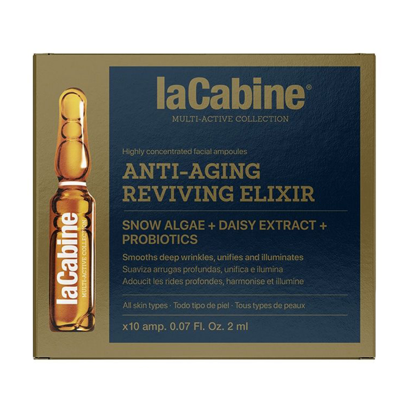 

Омолоджувальна ампула для обличчя LaCabine Anti-Aging Reviving Elixir, 10*2 мл
