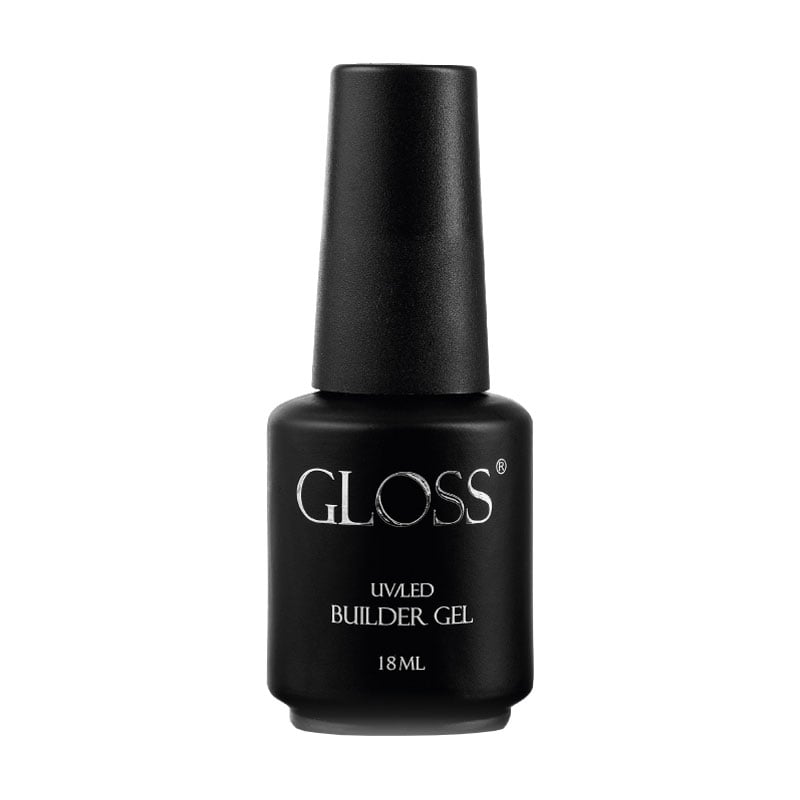 Уцінка! Однофазний гель для нігтів Gloss UV/LED Builder Gel з пензлем, Taffy, 18 мл