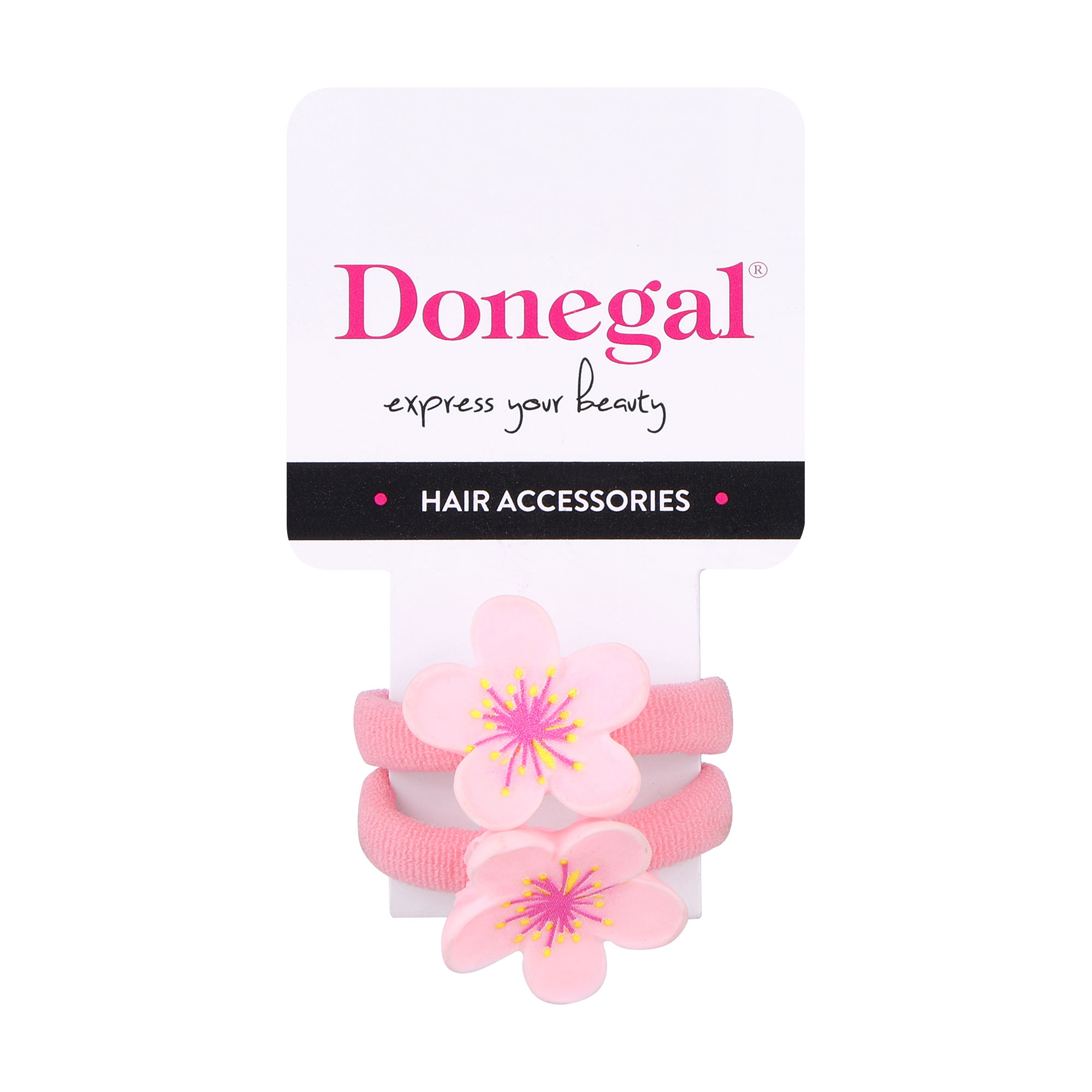 

Резинка для волосся Donegal Рожева, 2 шт (FA-5659)