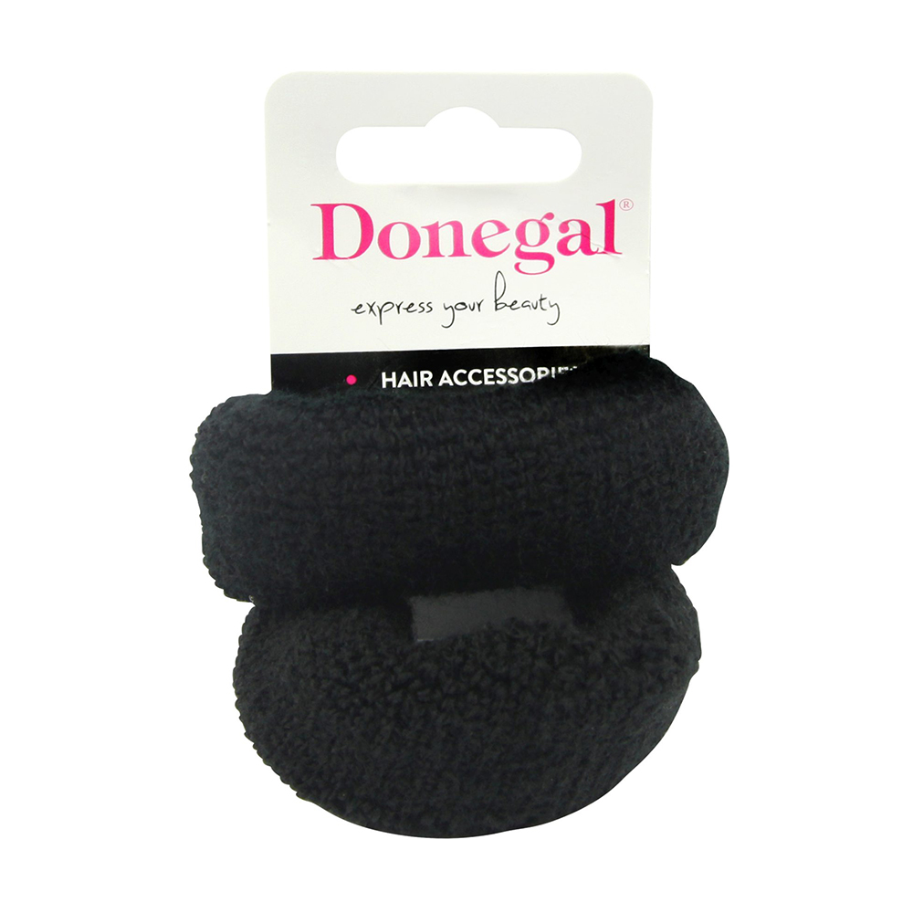 

Резинка для волосся Donegal Чорна, 2 шт (FA-5643)