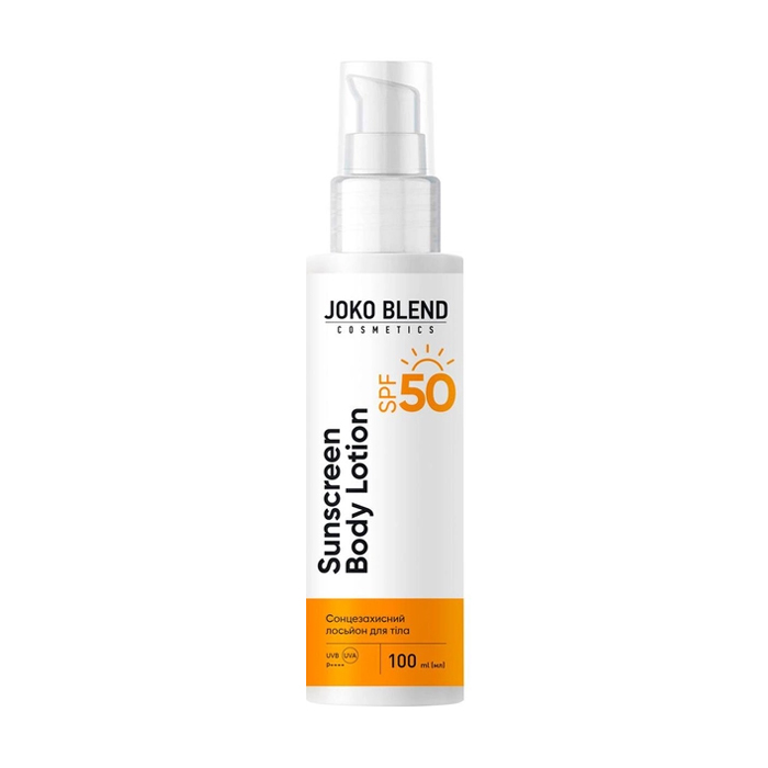 

Уцінка! Сонцезахисний лосьйон для тіла Joko Blend Sunscreen Body Lotion, SPF 50, 100 мл