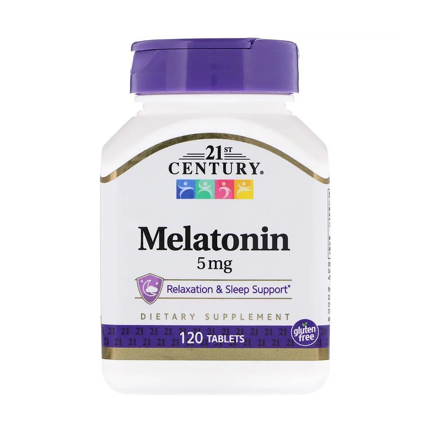 

Мелатонін 21st Century Melatonin 5 мг, 120 таблеток