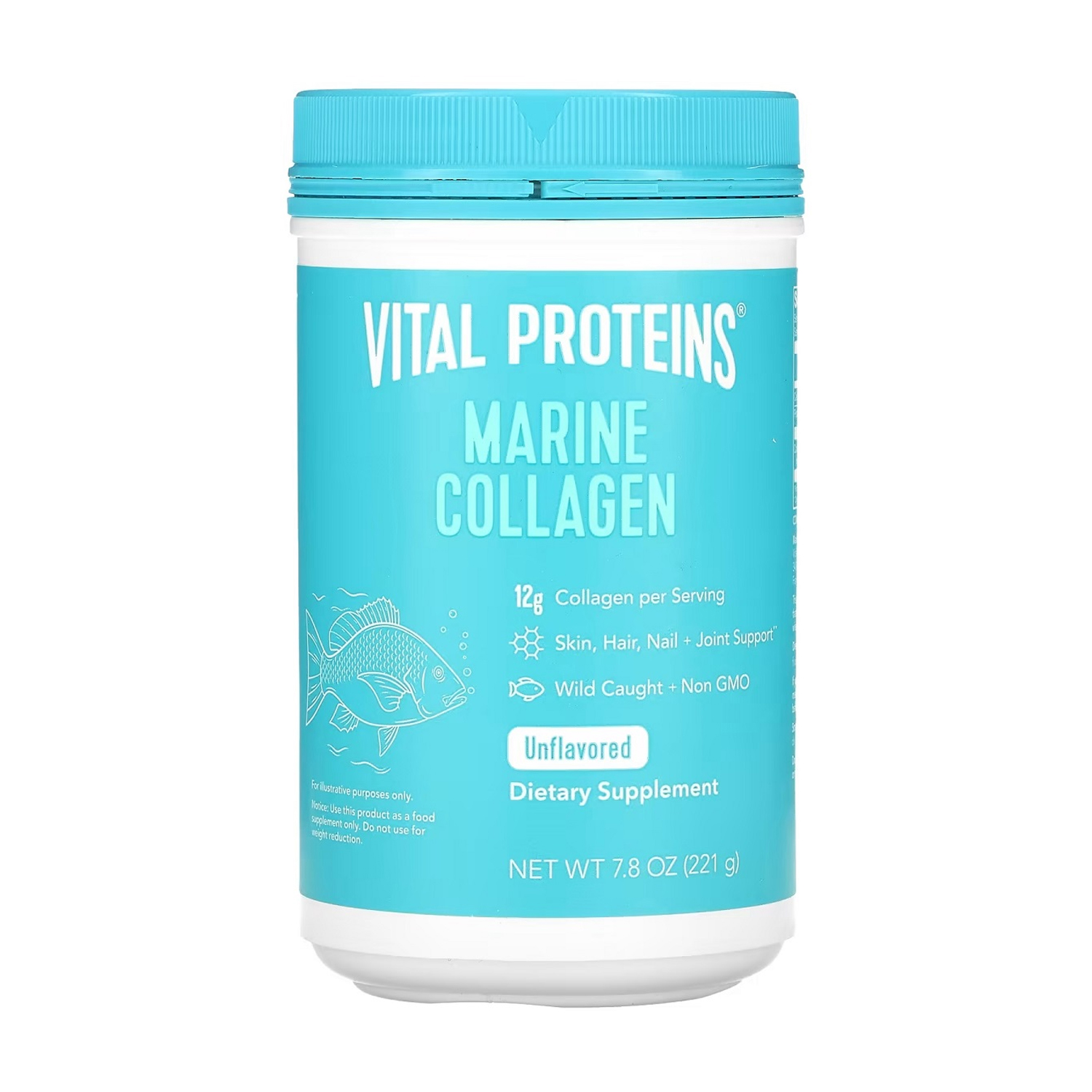 

Морський колаген з дикої риби Vital Proteins Marine Collagen без смаку, в порошку, 221 г