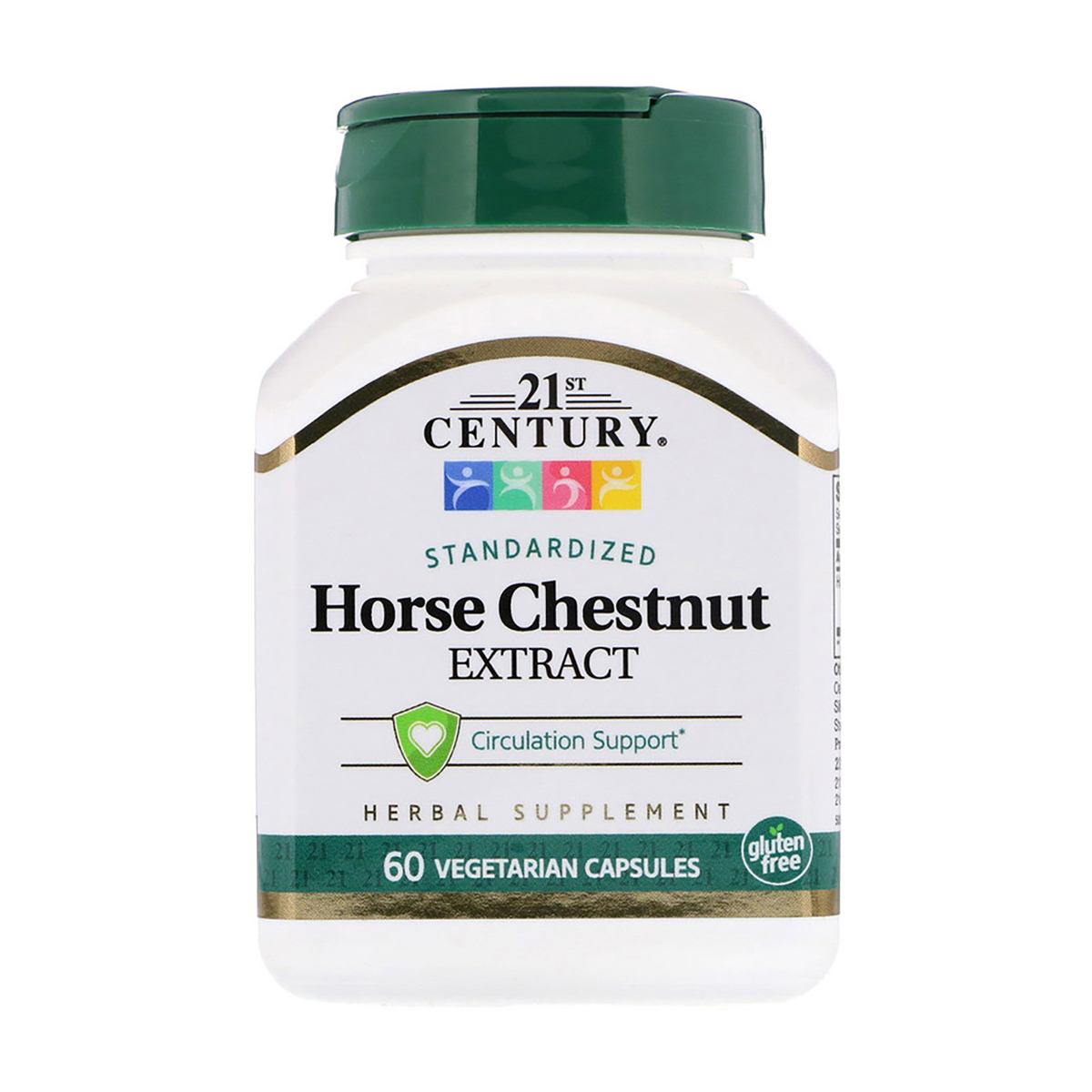 

Екстракт кінського каштану 21st Century Horse Chestnut Extract, 60 вегетаріанських капсул