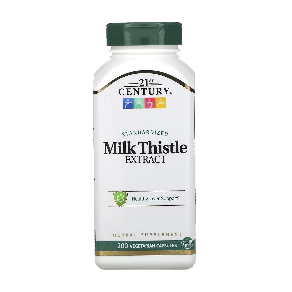 

Екстракт розторопші 21st Century Standardized Milk Thistle Extract, 200 вегетаріанських капсул