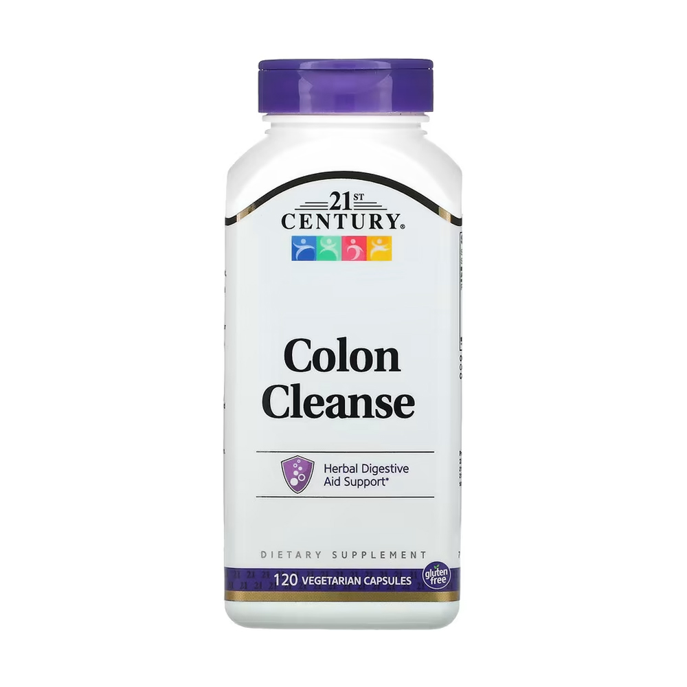 

Очищення кишечника 21st Century Colon Cleanse, 120 вегетаріанських капсул