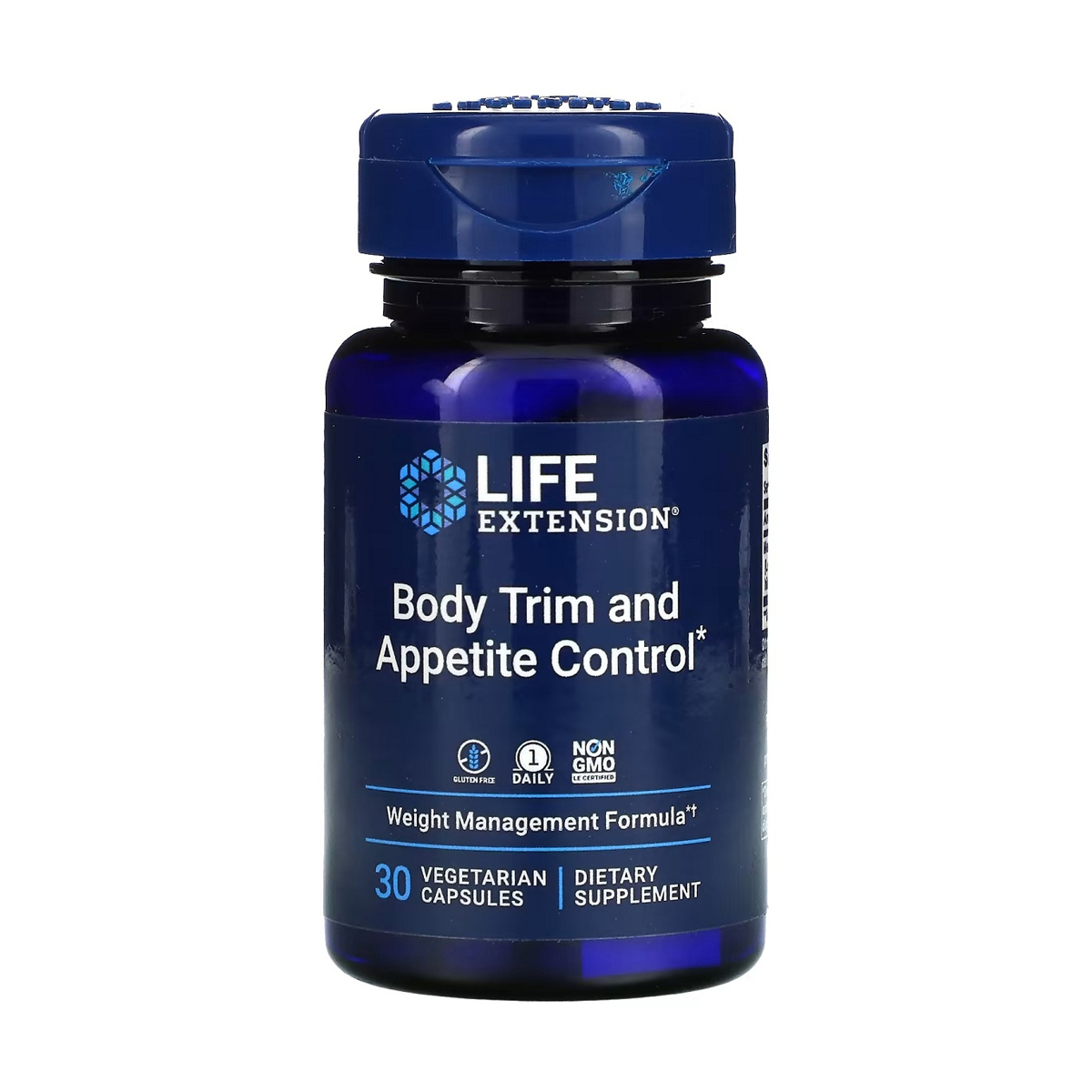 

Стройність тіла та контроль апетиту Life Extension Body Trim and Appetite Control, 30 вегетаріанських капсул