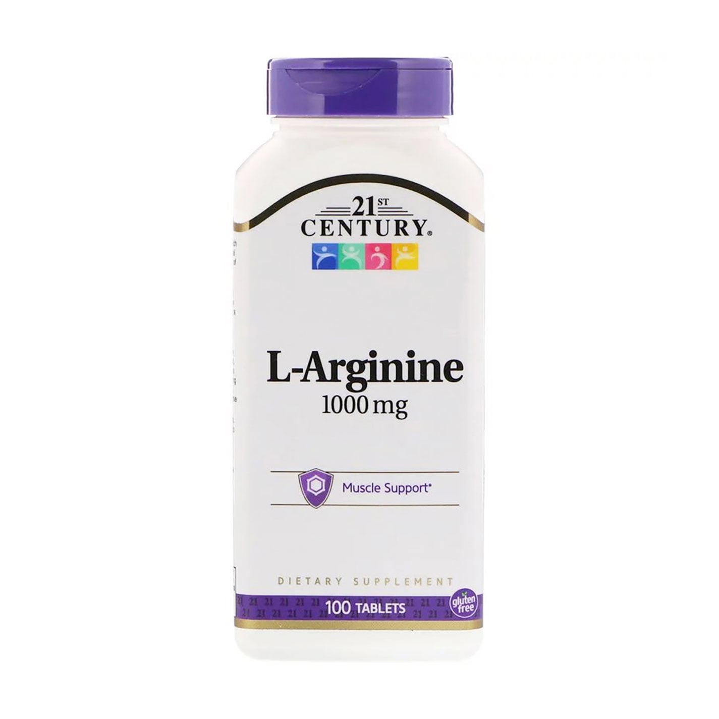 

L-Аргінін 21st Century L-Arginine 1000 мг, 100 таблеток