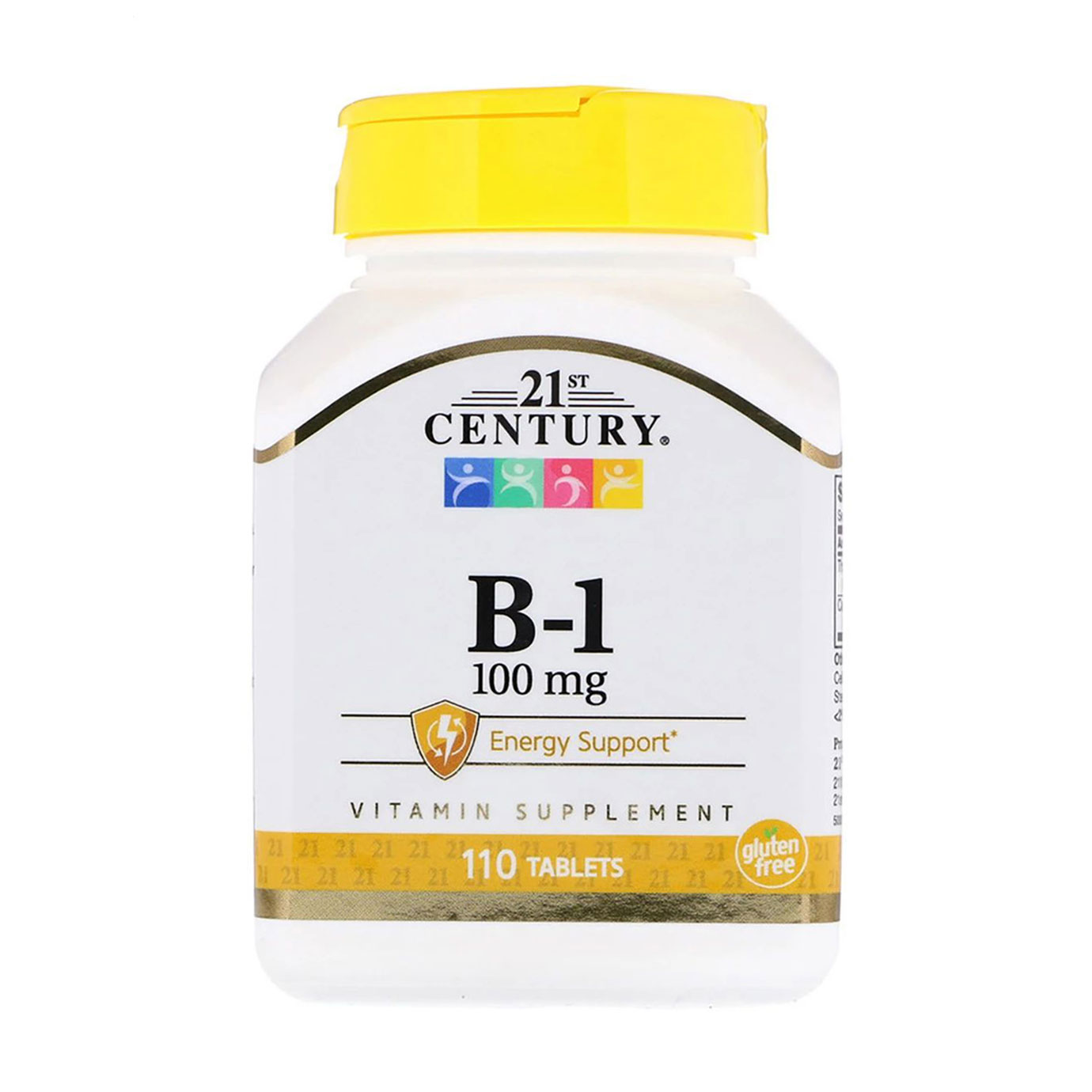 

Вітамін-B1 21st Century Vitamin B-1 100 мг, 110 таблеток