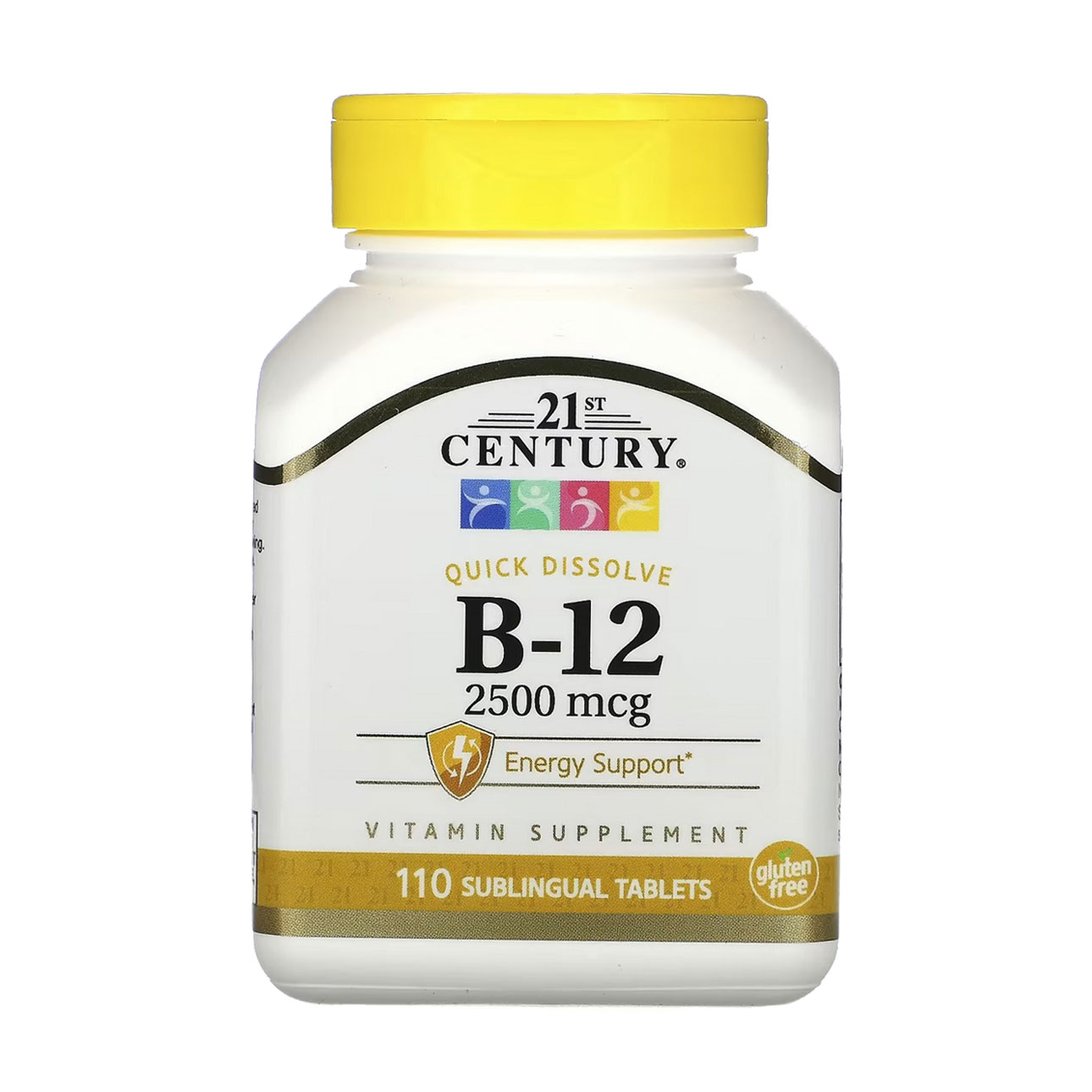 

Вітамін-B12 21st Century Vitamin B-12 2500 мкг, 110 таблеток