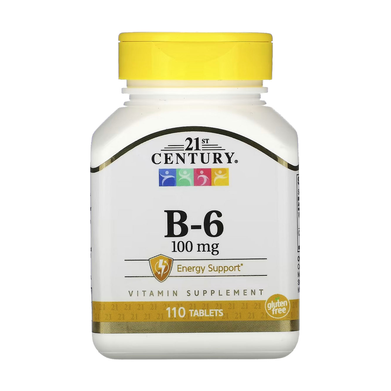 

Вітамін-B6 21st Century Vitamin B-6 100 мг, 110 таблеток