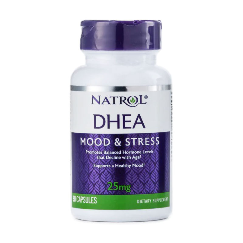 

Дегідроепіандростерон Natrol DHEA 25 мг, 90 капсул