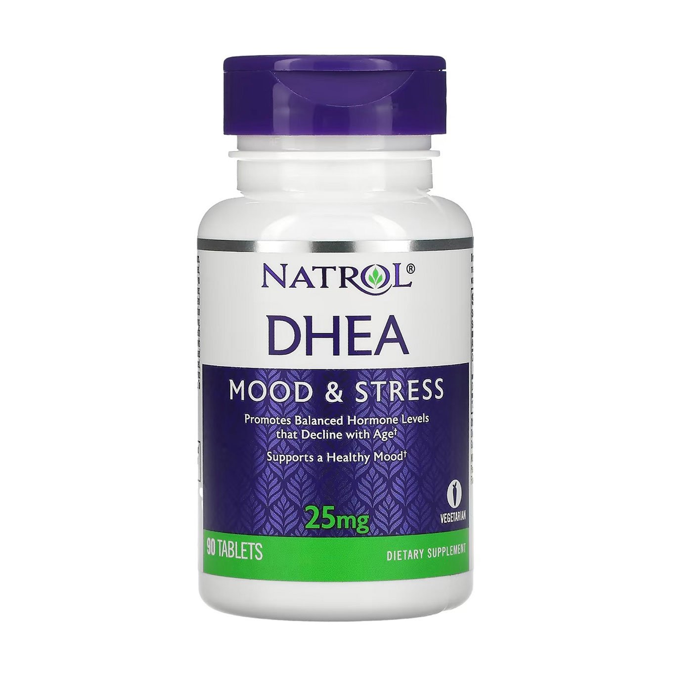 

Дегідроепіандростерон Natrol DHEA 25 мг, 90 таблеток