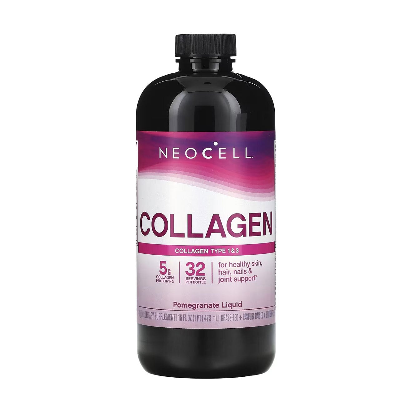 

Колаген типу 1 та 3 Neocell Collagen Type 1 & 3 Liquid смак гранату, в рідині, 473 мл