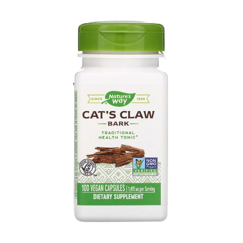 

Котячий кіготь Nature's Way Cat's Claw Bark 1445 мг, 100 капсул