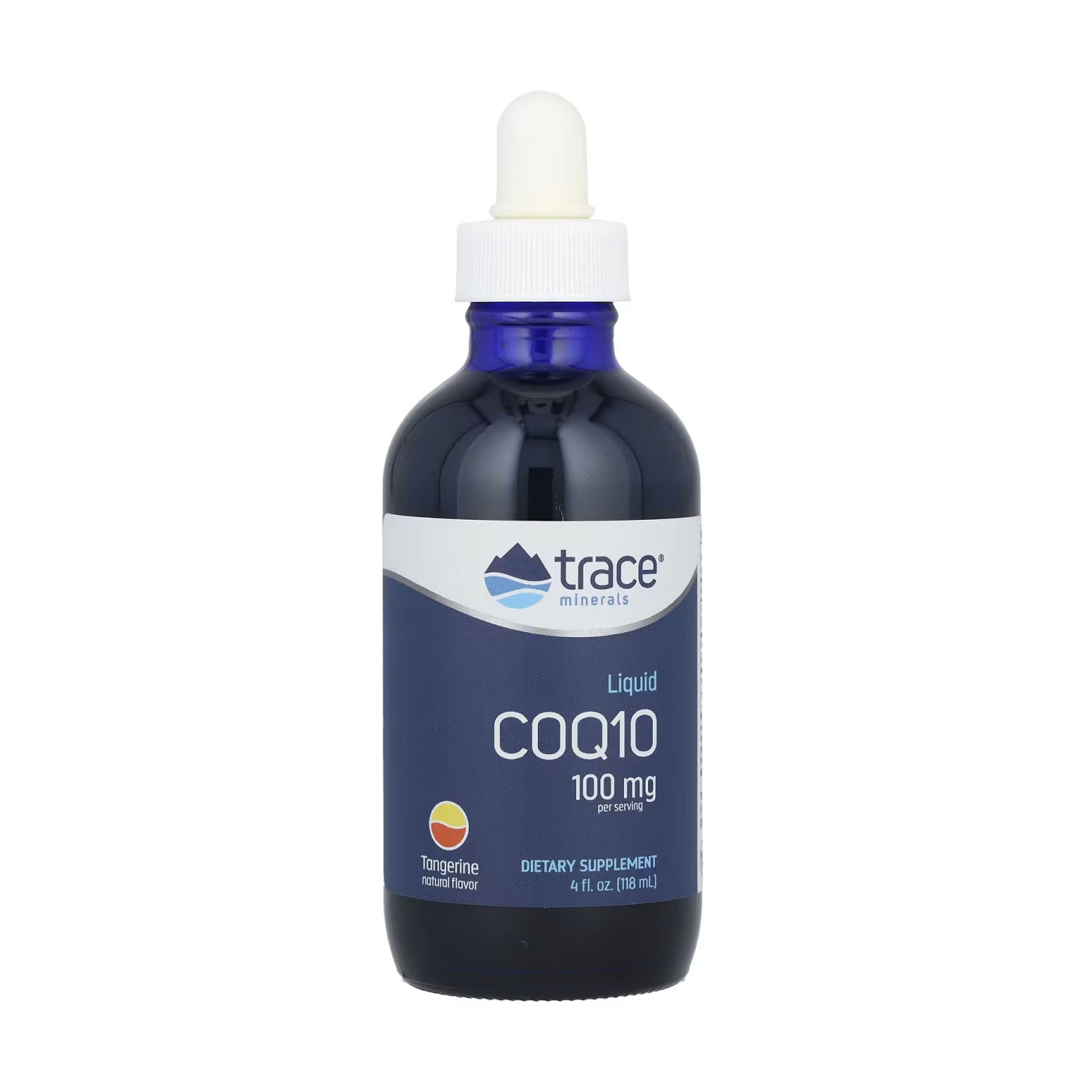 

Коензим Q10 Trace Minerals Liquid CoQ10 100 мг в рідині, 118 мл