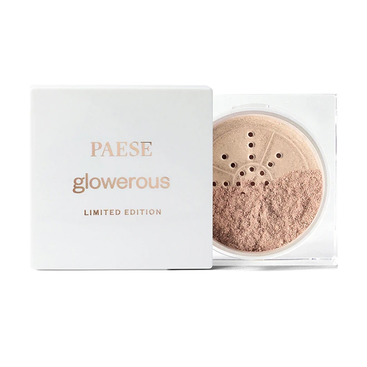 

Уцінка! Розсипчастий хайлайтер для обличчя Paese Glowerous Limited Edition 02 Gold, 5 г