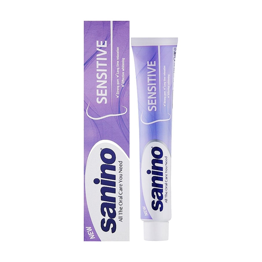 

Уцінка! Зубна паста Sanino Sensitive Захист для чутливих зубів, 90 мл